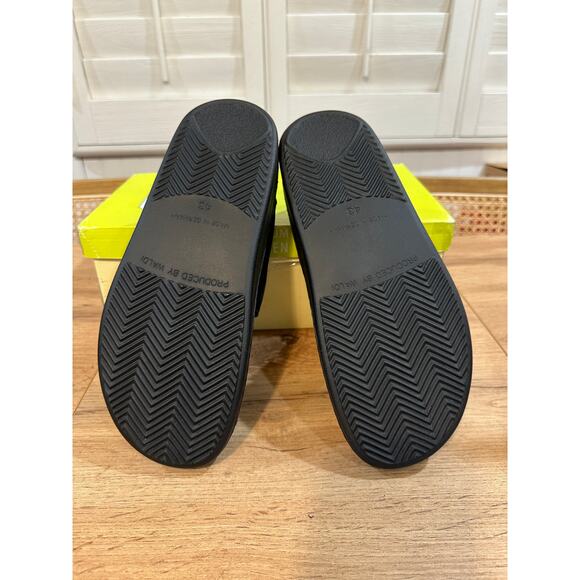 Finn Mens Comfort Sylt Sandal Black Nubuck Size 9.5/10 US 43 EU NIB Soft Footbed - Picture 12 of 15